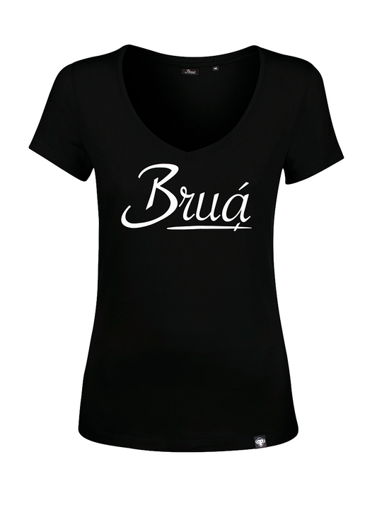 Bruá Woman Black t-shirt front
