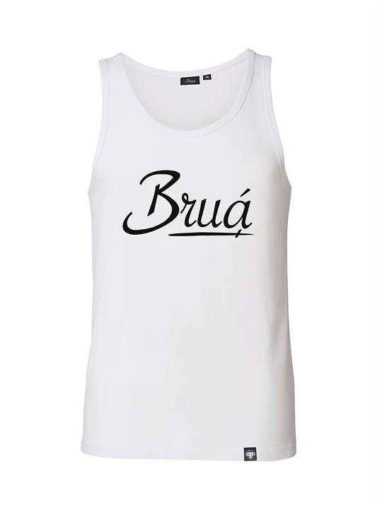Bruá White tank-top front