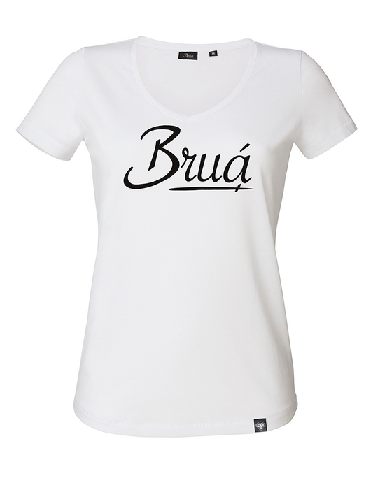 Bruá White t-shirt Woman front