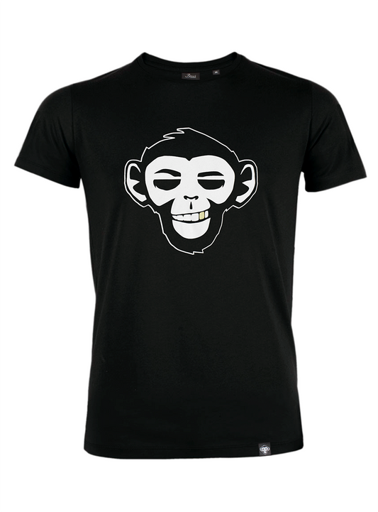 Monkey Black t-shirt front