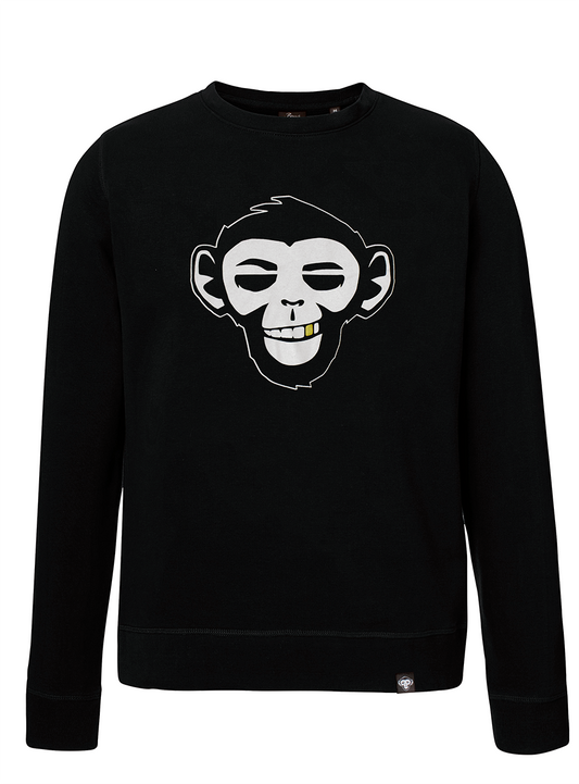 Monkey Black sweater front