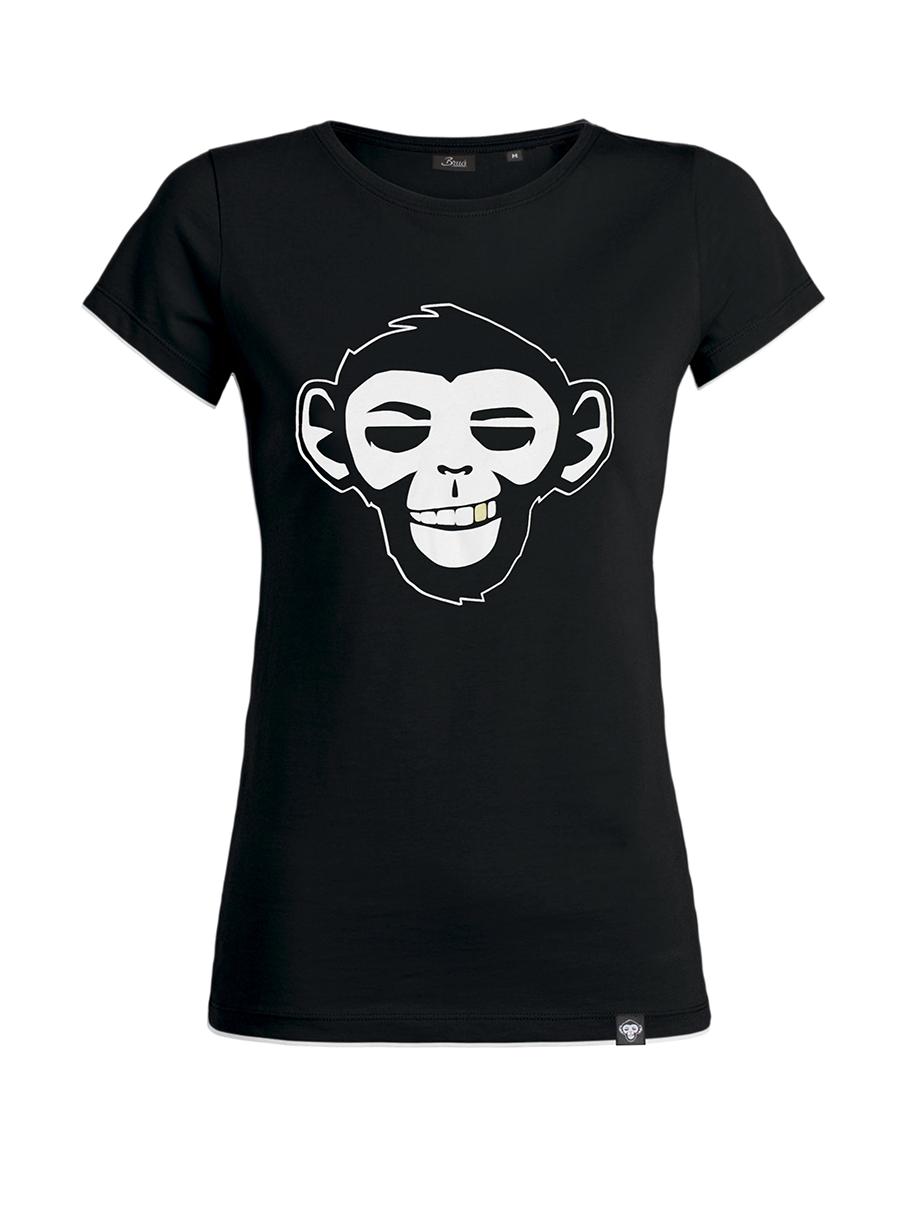 Bruá Monkey Woman Black t-shirt front