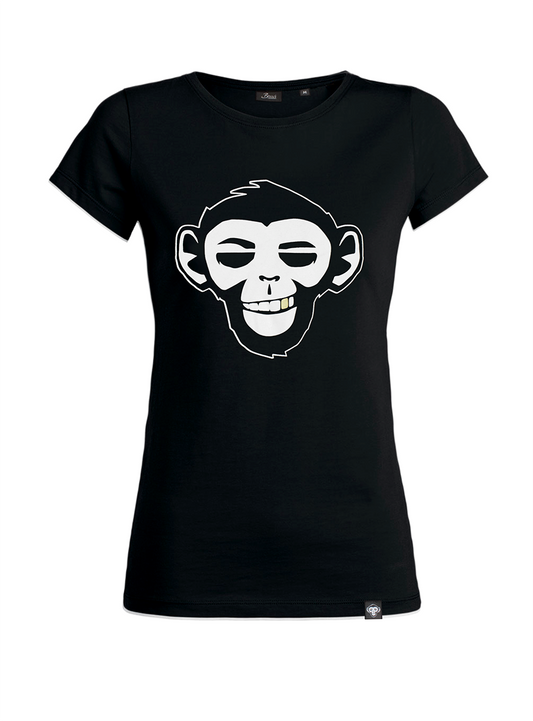 Bruá Monkey Woman Black t-shirt front