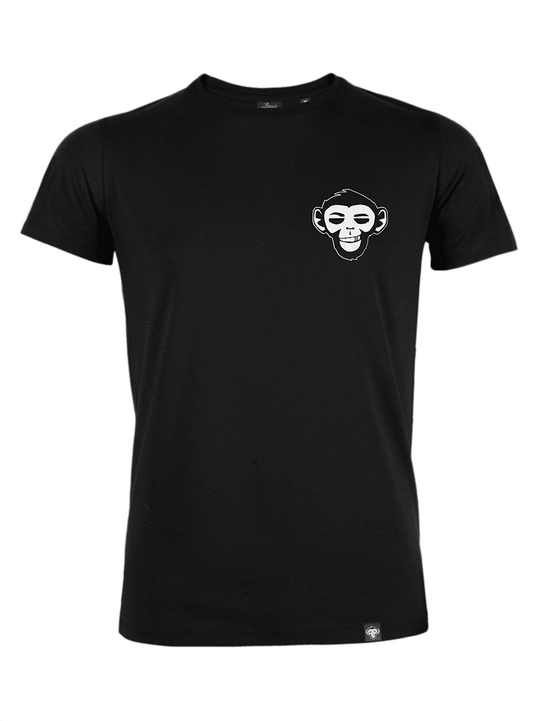 Bruá Monkey Chikí Black t-shirt front